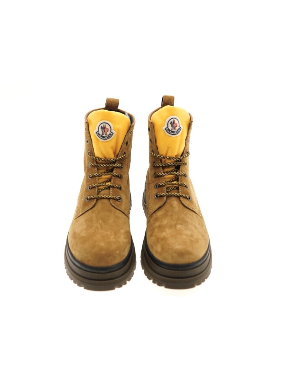 Moncler Men Ulysse Hiking Boots Brown Size 11 New - Picture 8 of 9